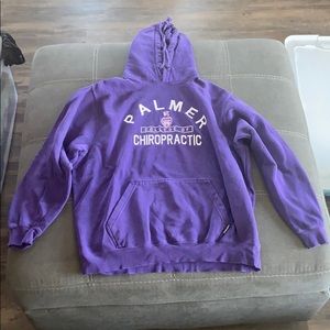 Purple Palmer College of Chiropractic Hoodie